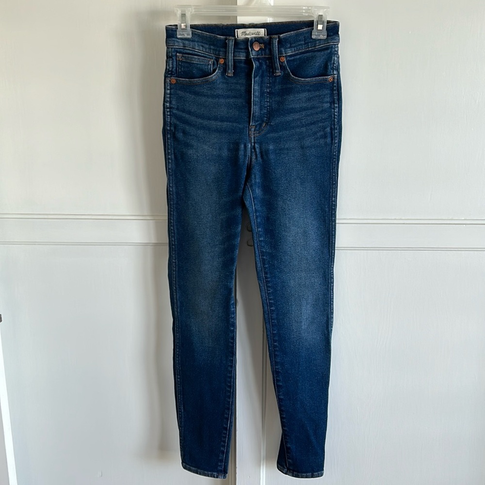 Madewell Denim 10” high rise skinny size 26